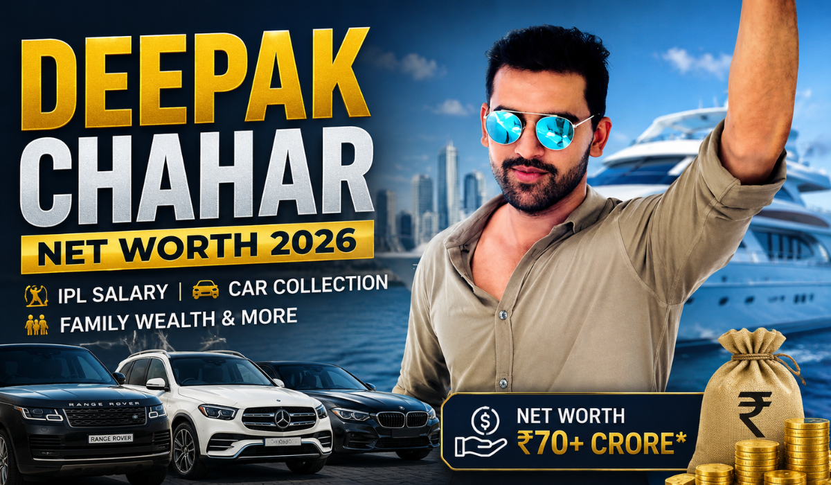 Deepak Chahar Net Worth