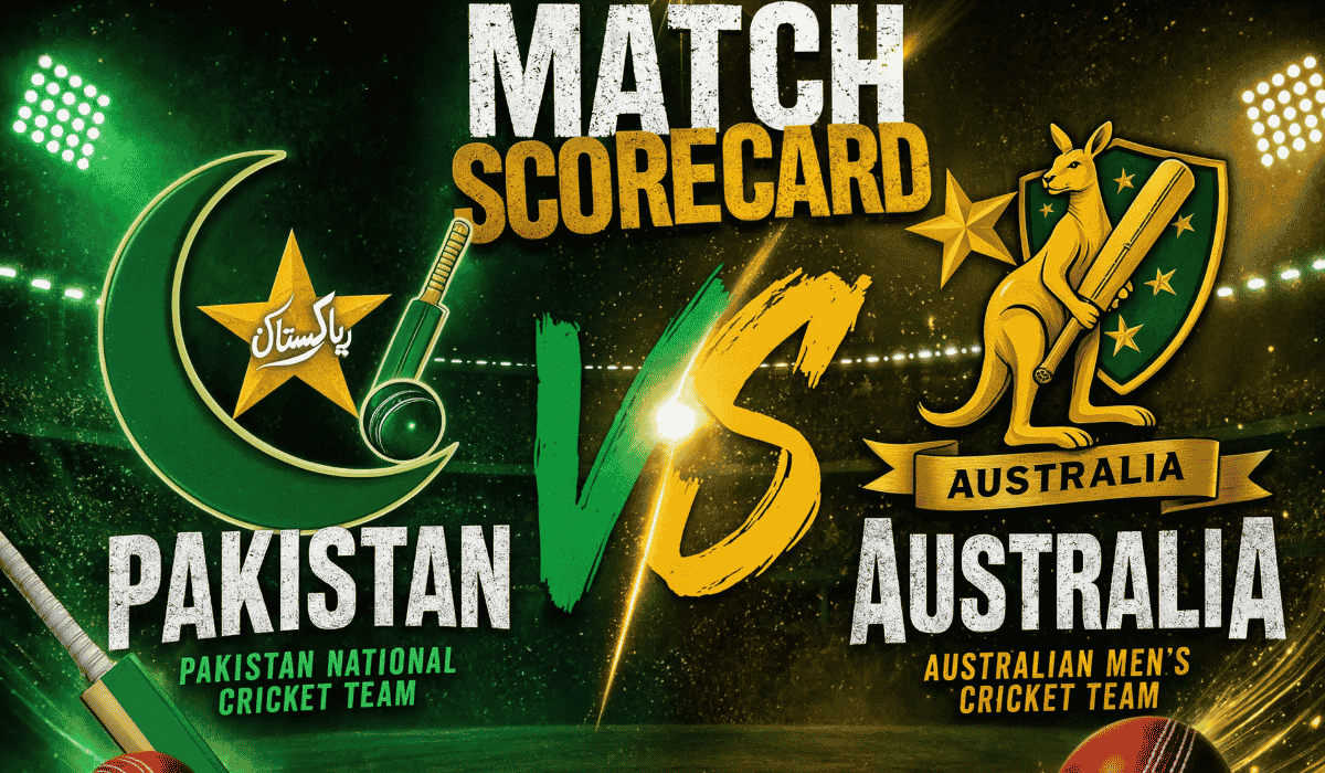 Pakistan National Cricket Team vs Australian Men's Cricket Team Match Scorecard