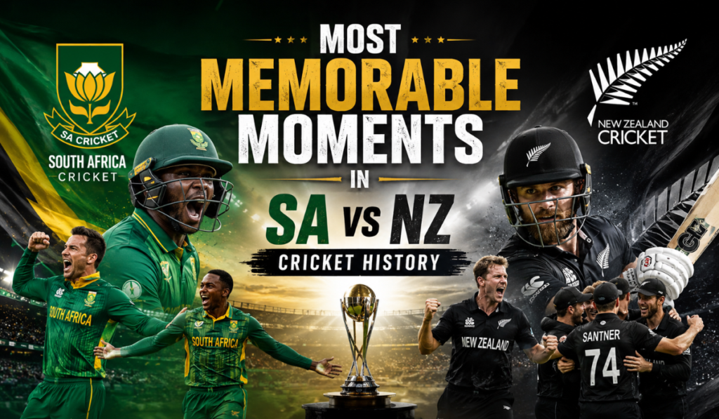 South Africa National Cricket Team vs New Zealand National Cricket Team Timeline