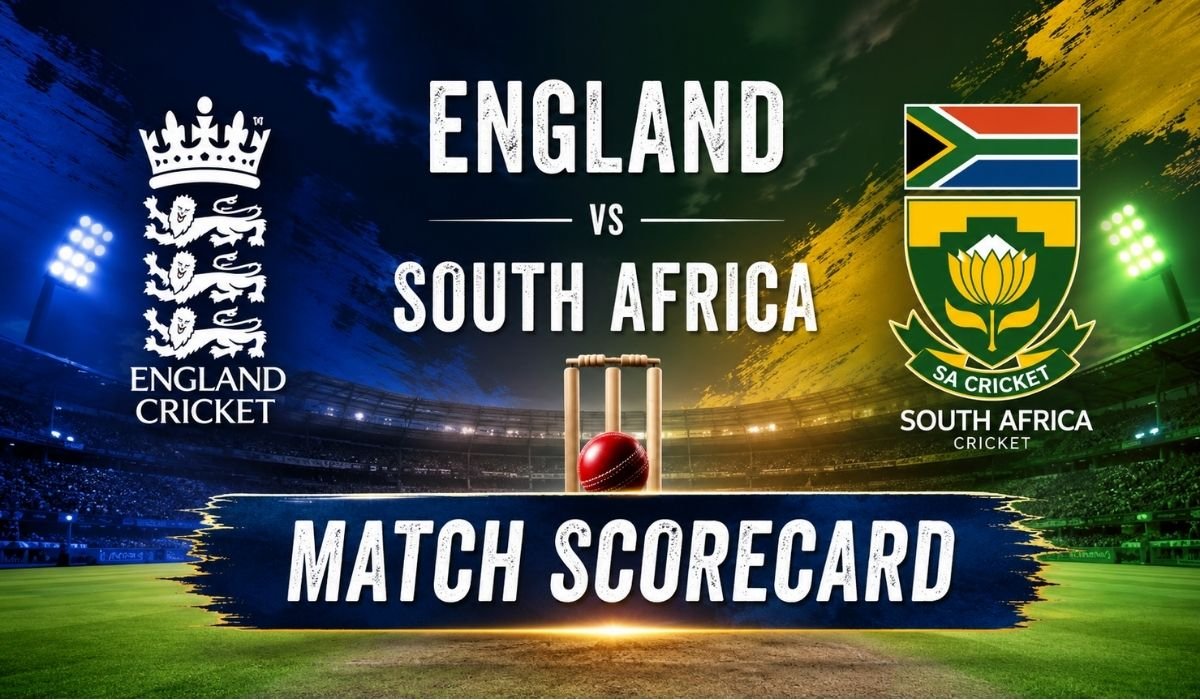 England Cricket Team vs South Africa National Cricket Team Match Scorecard