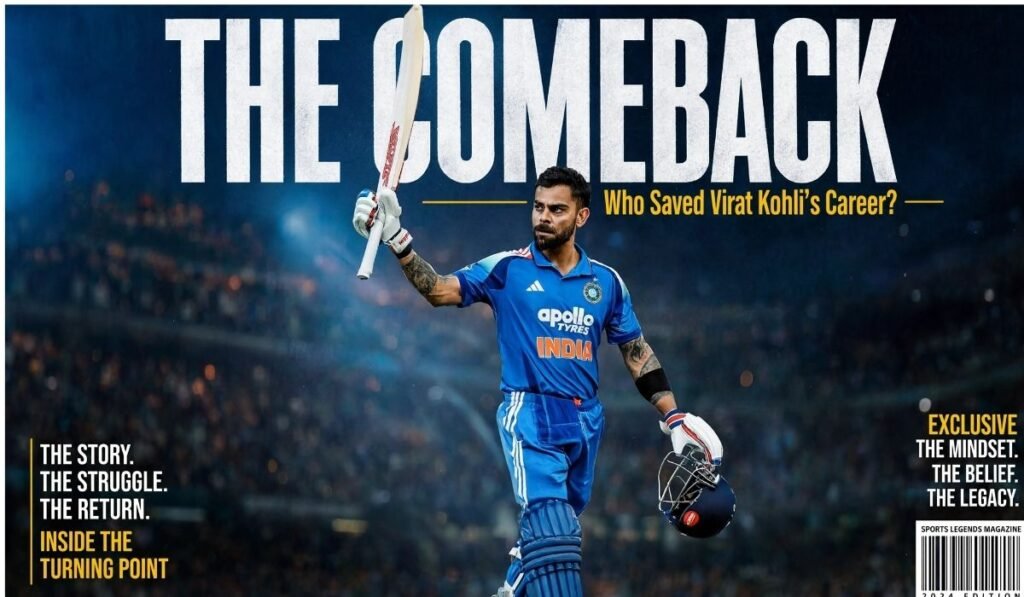 Who Saved Virat Kohli Career