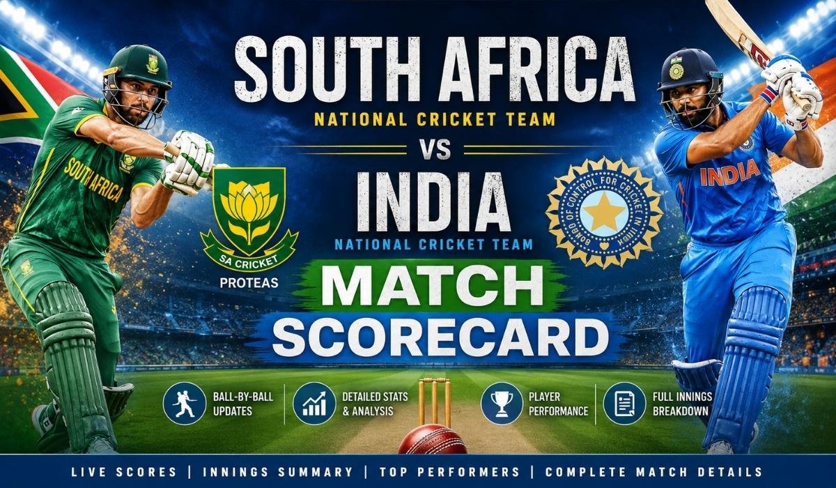 south africa national cricket team vs india national cricket team match scorecard