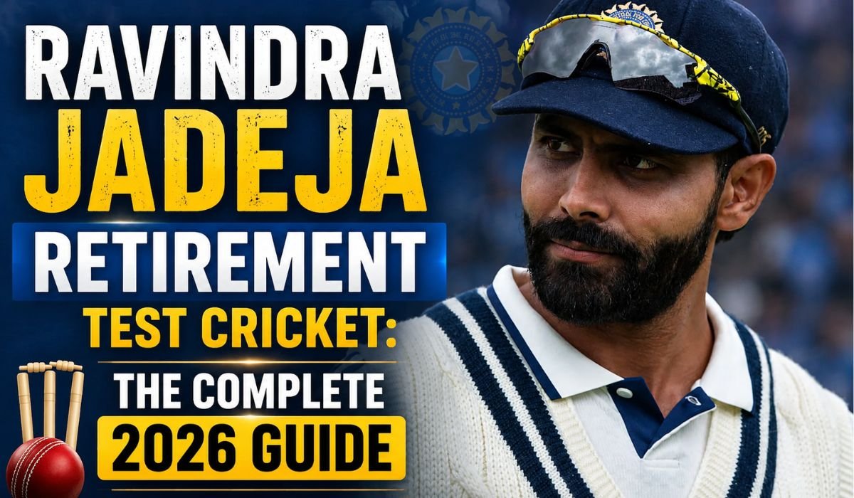 Ravindra Jadeja Retirement Test Cricket