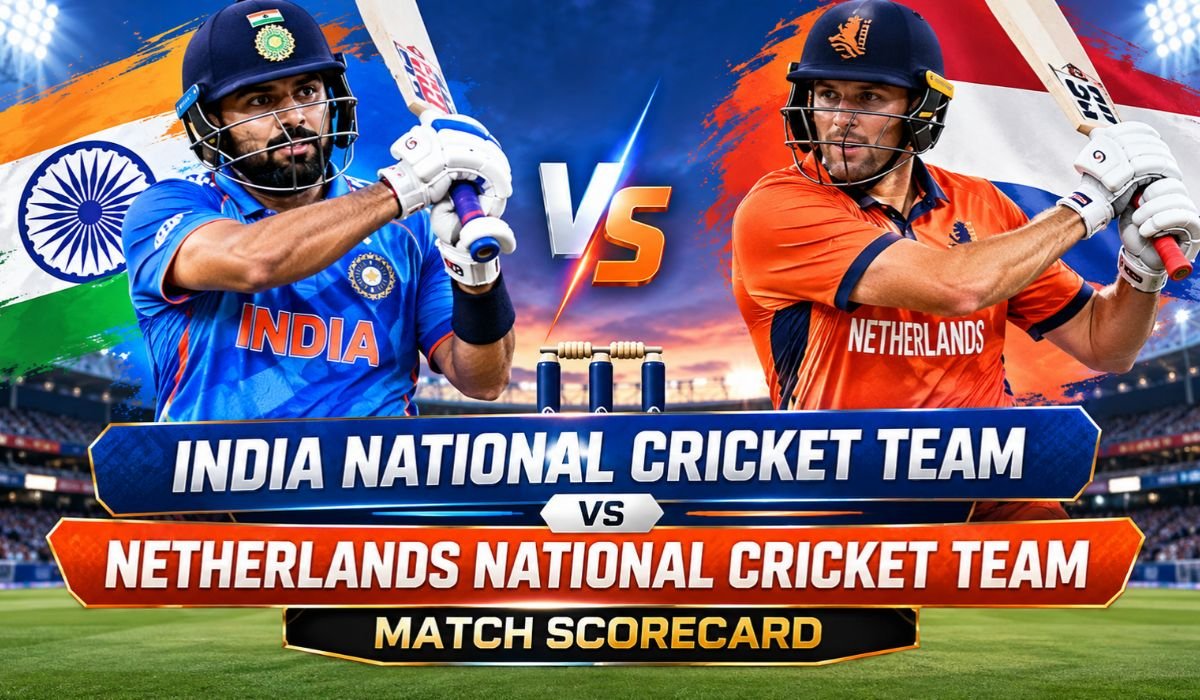 India National Cricket Team vs Netherlands National Cricket Team Match Scorecard