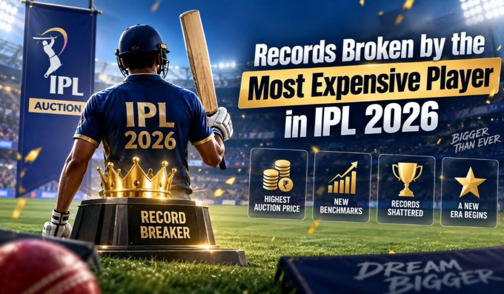 Records Broken by the Most Expensive Player in IPL 2026