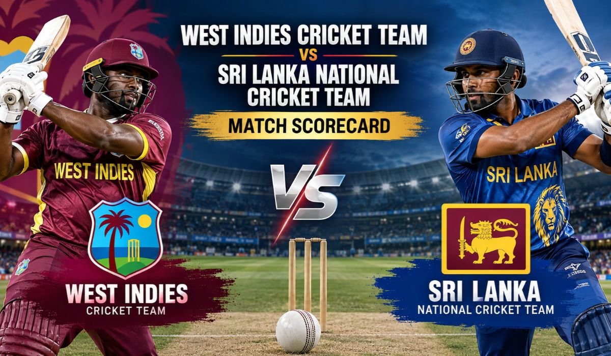 West Indies Cricket Team vs Sri Lanka National Cricket Team Match Scorecard