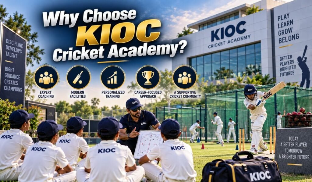 Why Choose KIOC Cricket Academy