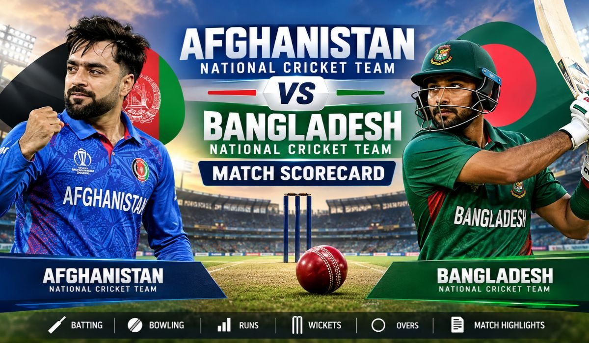 afghanistan national cricket team vs bangladesh national cricket team match scorecard