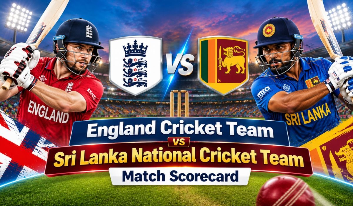 England Cricket Team vs Sri Lanka National Cricket Team Match Scorecard