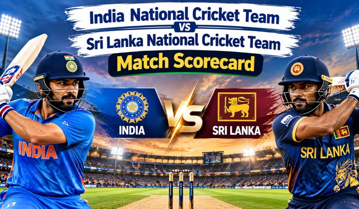 India National Cricket Team vs Sri Lanka National Cricket Team Match Scorecard