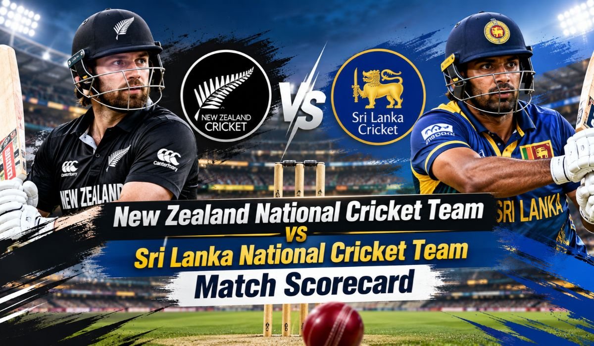 New Zealand National Cricket Team vs Sri Lanka National Cricket Team Match Scorecard