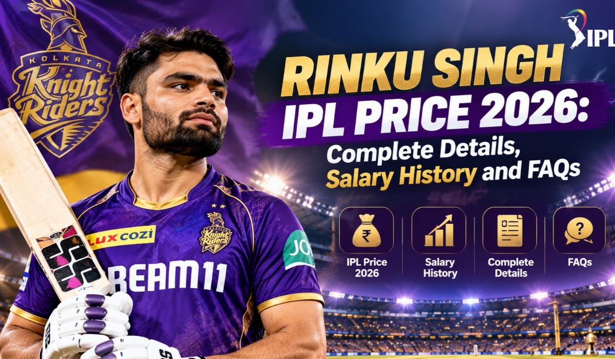 Rinku Singh IPL Price 2026
